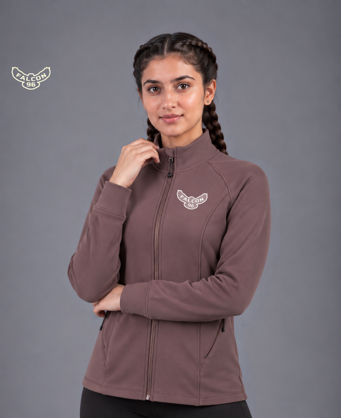 WOMENS SWEAT FIT FULL ZIP