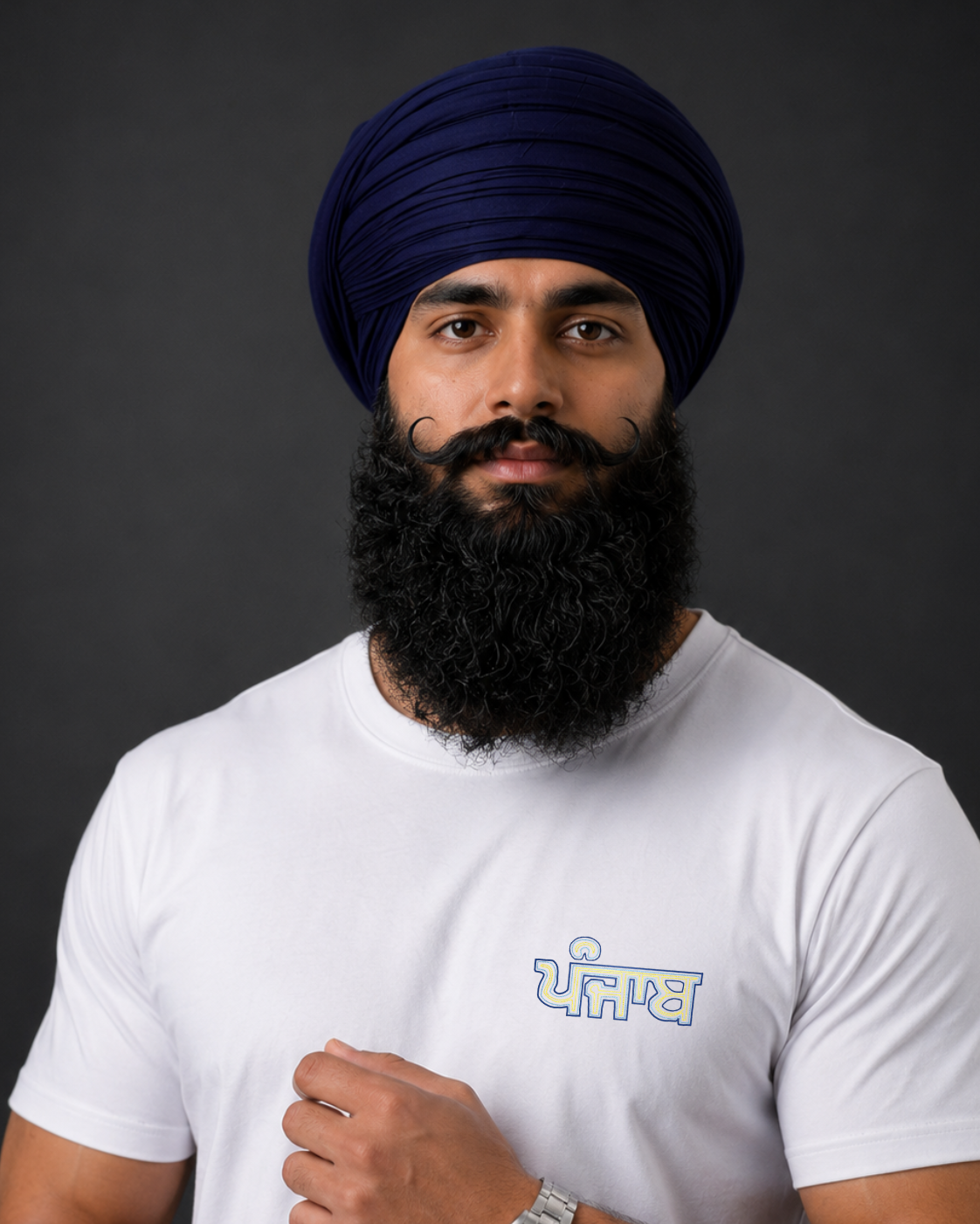 Punjab Embroidery Tee