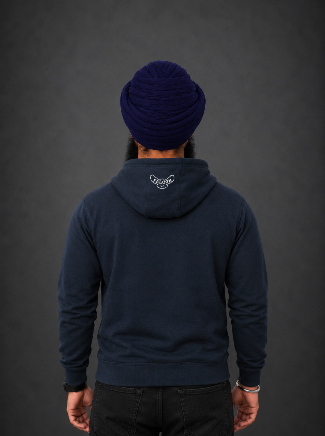 Khalsa Flag Zip Hoodie