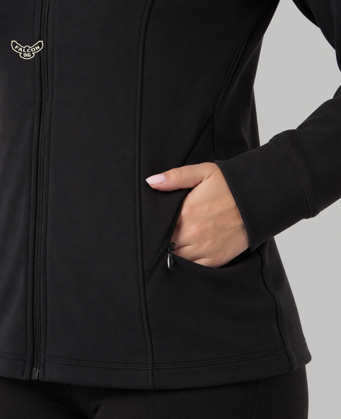 WOMENS SWEAT FIT FULL ZIP